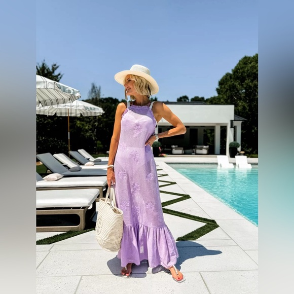 Anthropologie The Malika Crochet Dress Large. Ready for vacation? See video - Picture 3 of 10